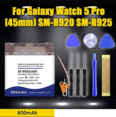 Baterías de Alta Capacidad para Relojes Galaxy Watch (con Herramientas)