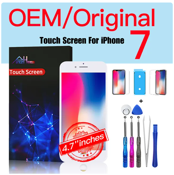 Pantalla Compatible de Alta Calidad para iPhone+Herramientas y Protector