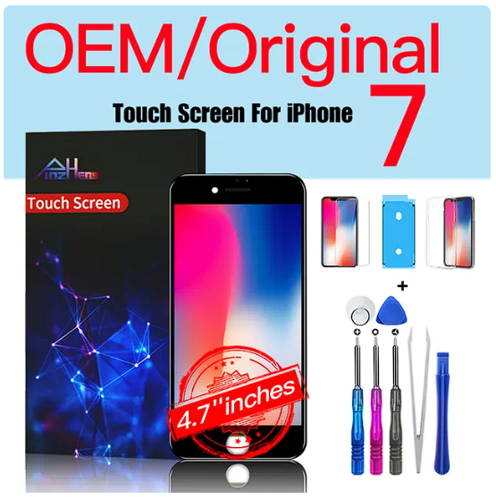 Pantalla Compatible de Alta Calidad para iPhone+Herramientas y Protector