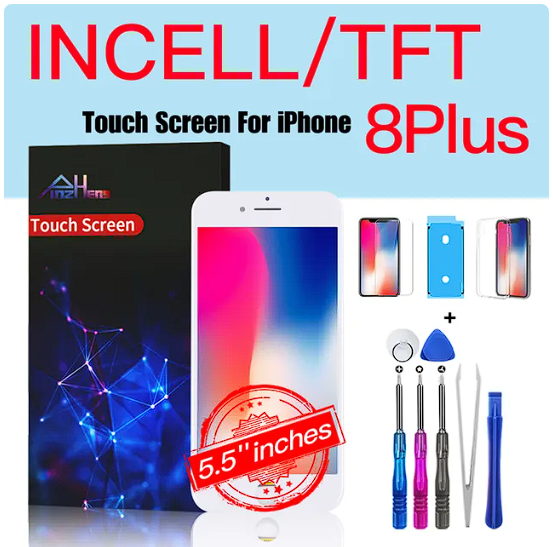 Pantalla Compatible de Alta Calidad para iPhone+Herramientas y Protector