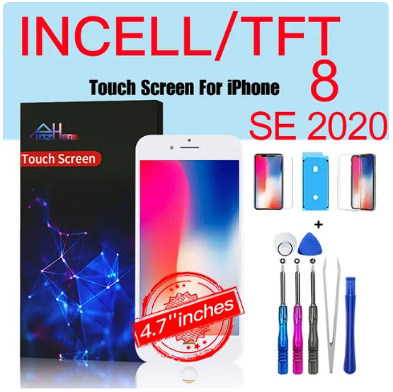 Pantalla Compatible de Alta Calidad para iPhone+Herramientas y Protector