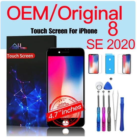 Pantalla Compatible de Alta Calidad para iPhone+Herramientas y Protector