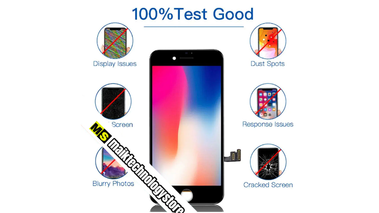 Pantalla Compatible de Alta Calidad para iPhone+Herramientas y Protector