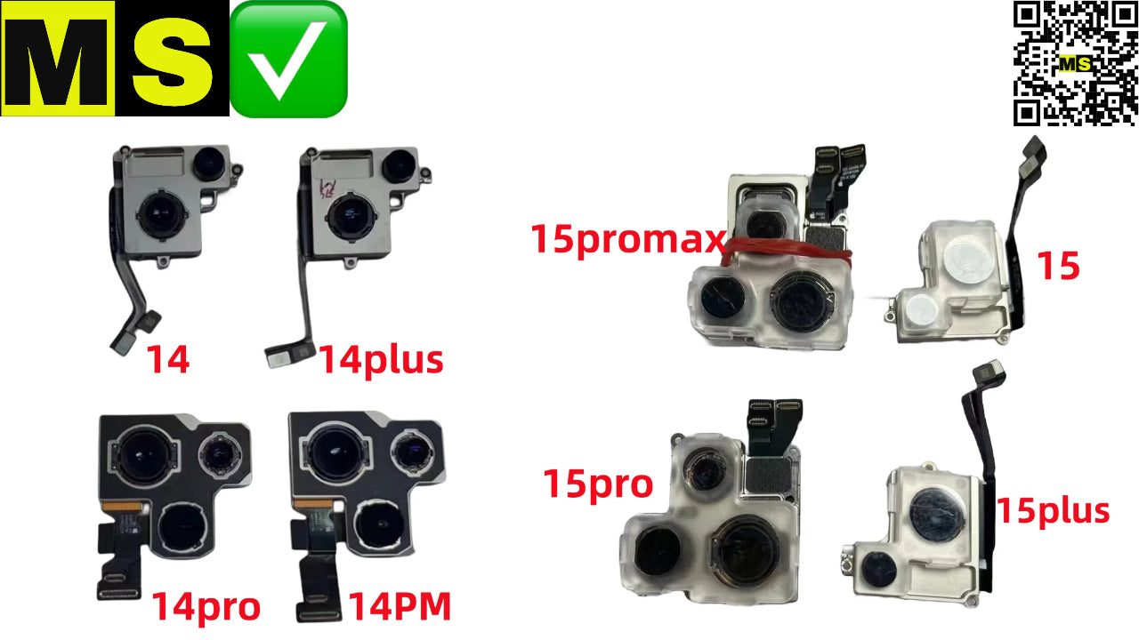 Recambios de Cámara OEM para iPhone Todos los modelo Actuales