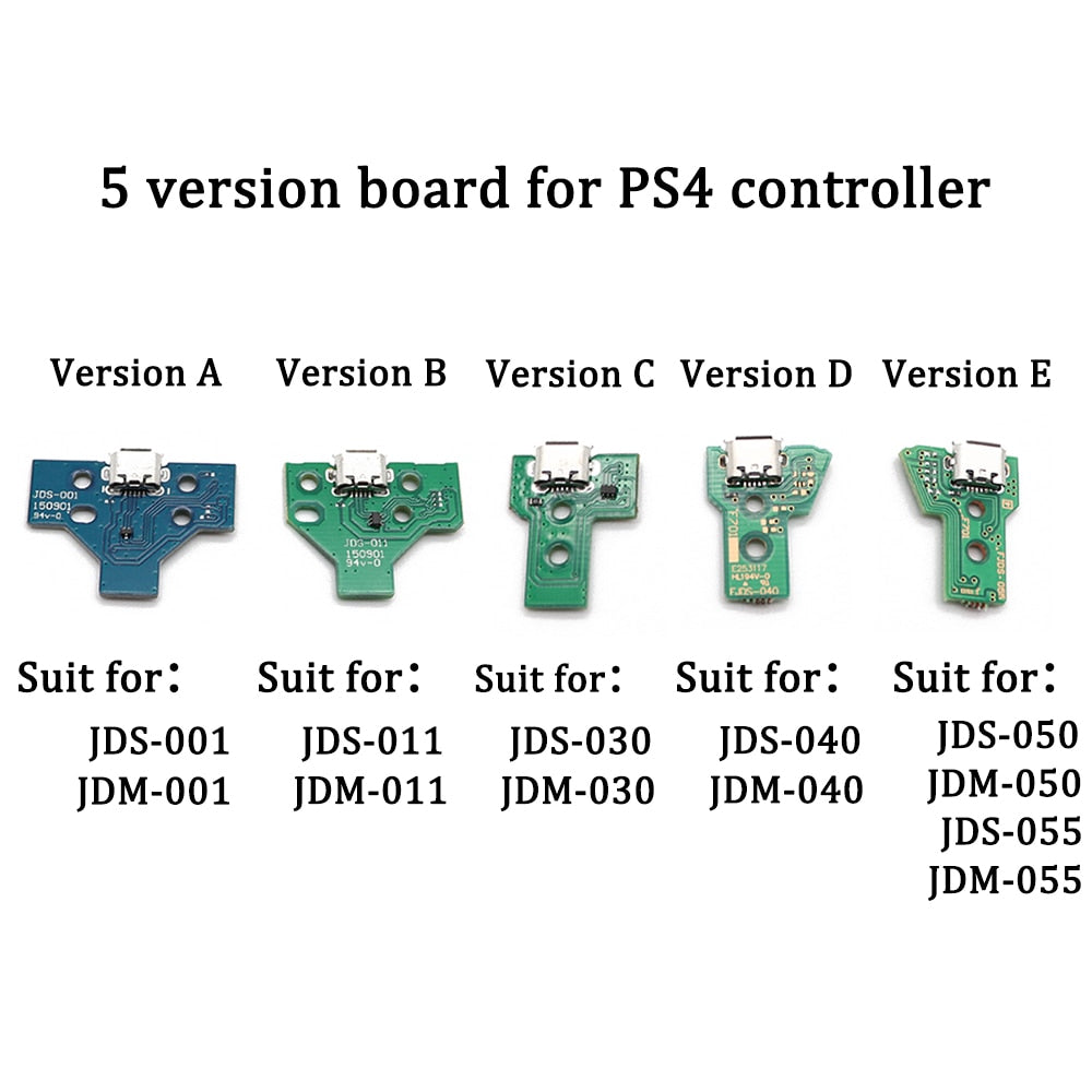 Flex de Carga Completo para mando PS4 modelos: 12Pin 14Pin JDS 001 011 030 040 055