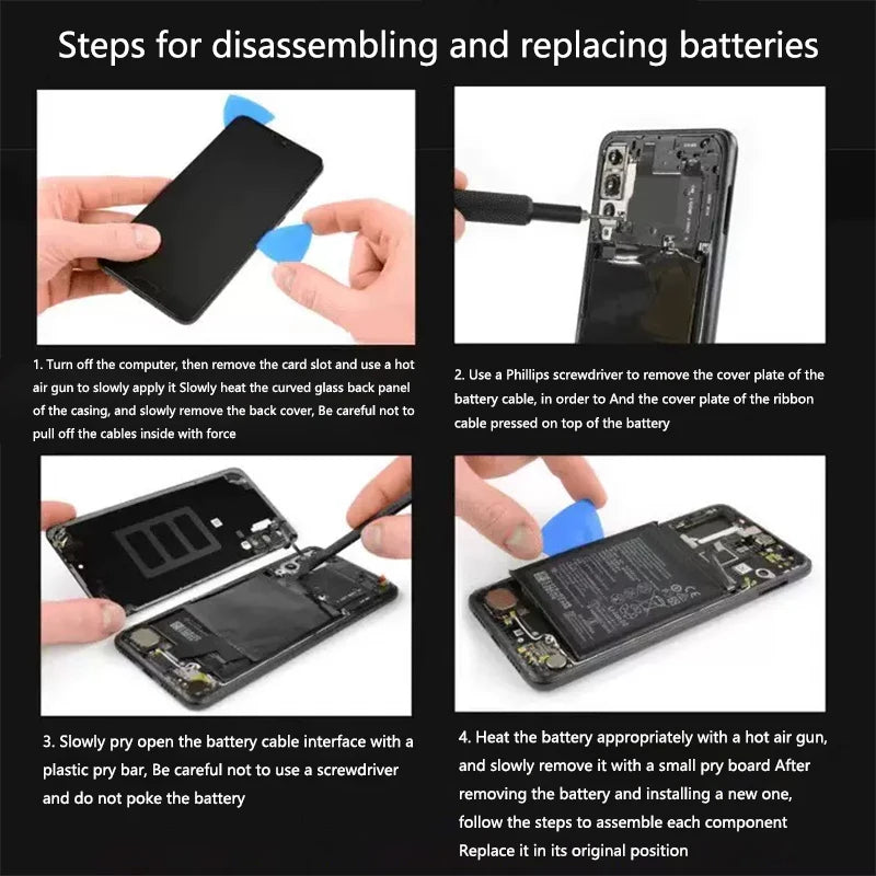 Baterías Compatibles para iPhone ALTA CALIDAD con accesorios (modelos actuales)