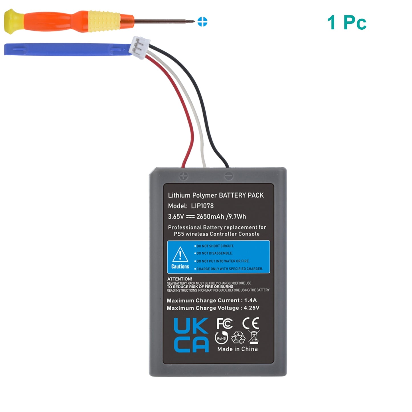 Batería para Mando PS5 Dualsense CFI-ZCT1W CFI-ZCT1J (Compatible)
