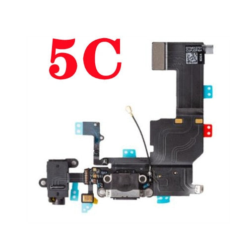 Flex de Carga para IPhone 5 5S 5C SE 6 6S 7 8 Plus X XS XR Max-1PCS