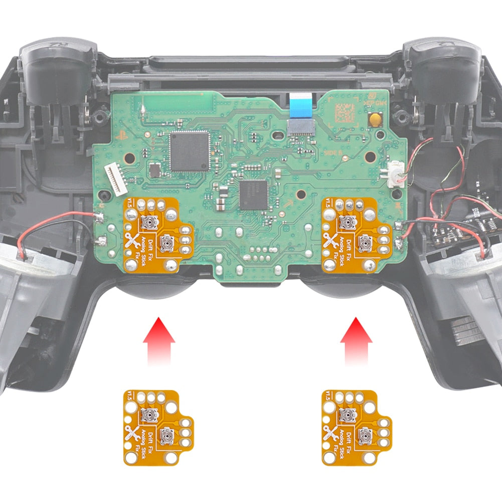 Circuito de Calibración Universal para Eliminar Fallo Drift en Mandos: PS4,PS5,XBOX ONE,ONE ELITE,ONE X,SERIES S/X, Drift Fix Joystick Drift Repair