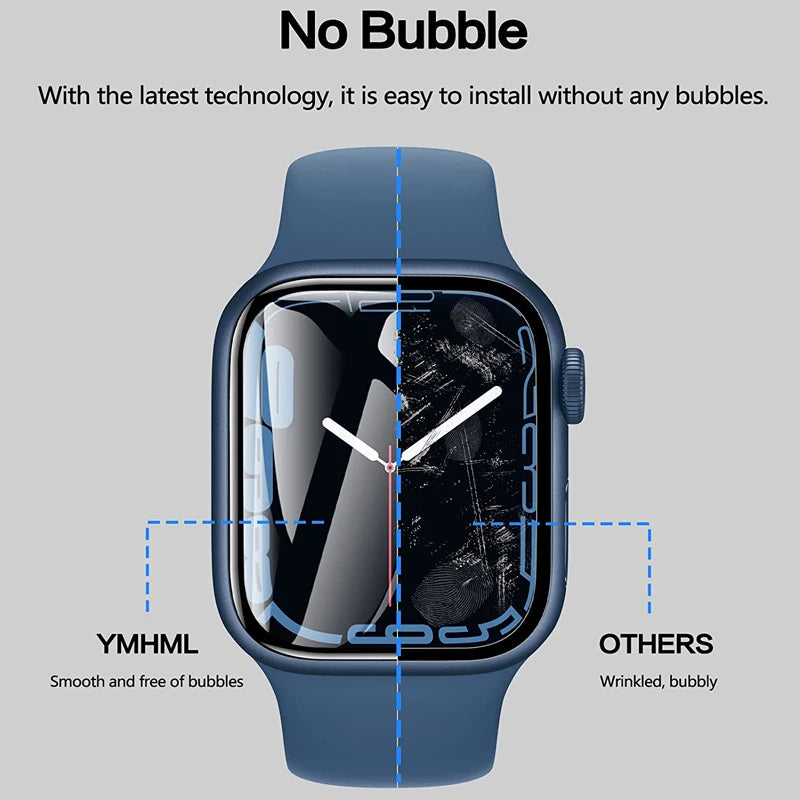 Protector de pantalla con marco para Apple Watch