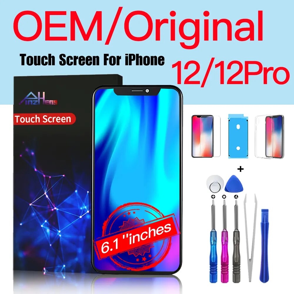 Pantalla Compatible de Alta Calidad para iPhone+Herramientas X XS XR MAX 11 12 13 Pro Max