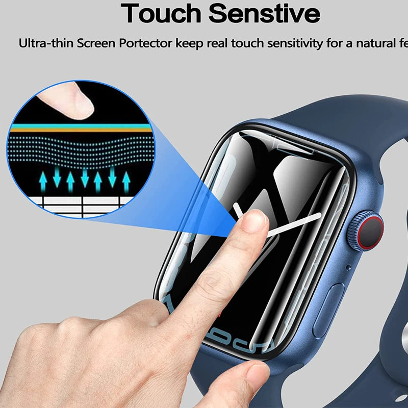Protector de pantalla con marco para Apple Watch