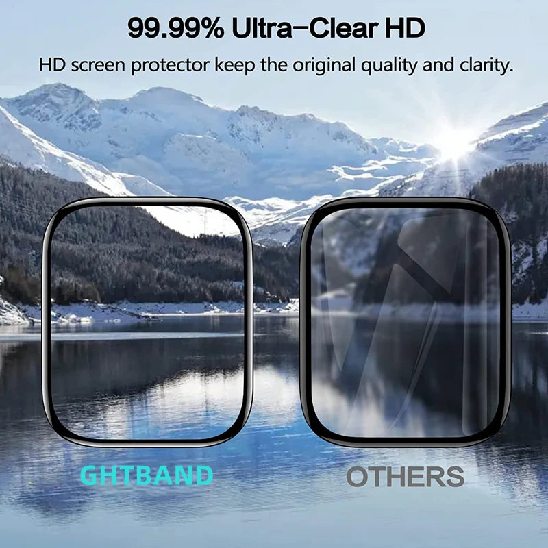Protector de pantalla con marco para Apple Watch