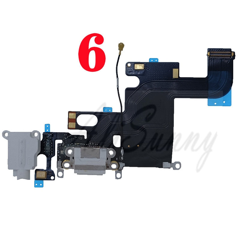 Flex de Carga para IPhone 5 5S 5C SE 6 6S 7 8 Plus X XS XR Max-1PCS