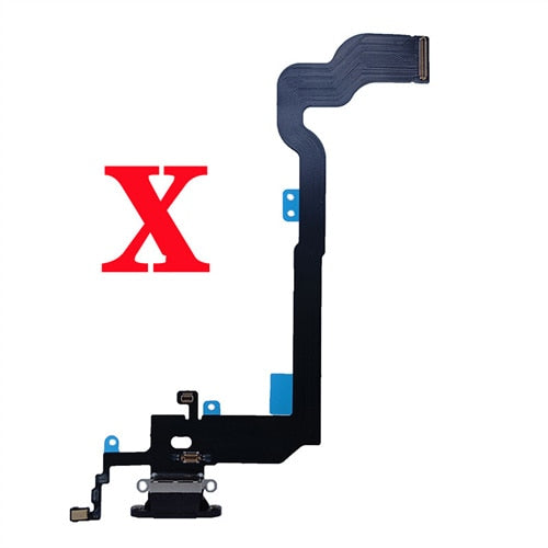 Flex de Carga para IPhone 5 5S 5C SE 6 6S 7 8 Plus X XS XR Max-1PCS