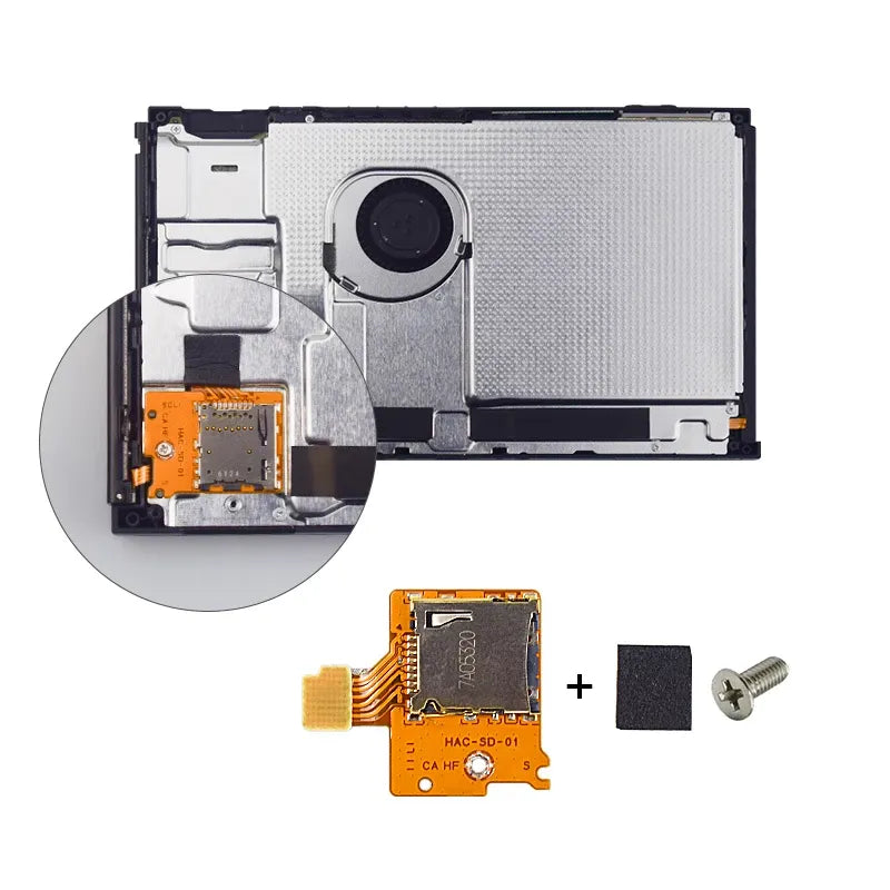 Lector de Tarjetas Micro SD para Nintendo Switch+Herramientas