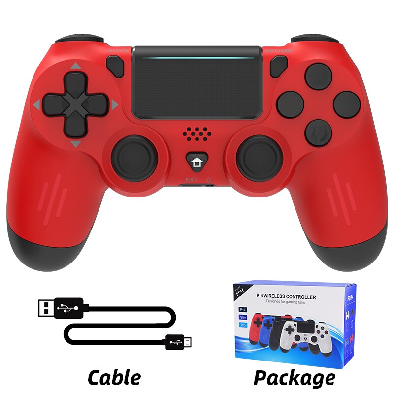 Mando Compatible para Consola Sony PS4-PC-Moviles Inalámbrico Wireless y de Cable