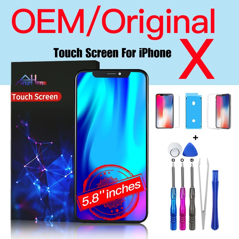 Pantalla Compatible de Alta Calidad para iPhone+Herramientas X XS XR MAX 11 12 13 Pro Max