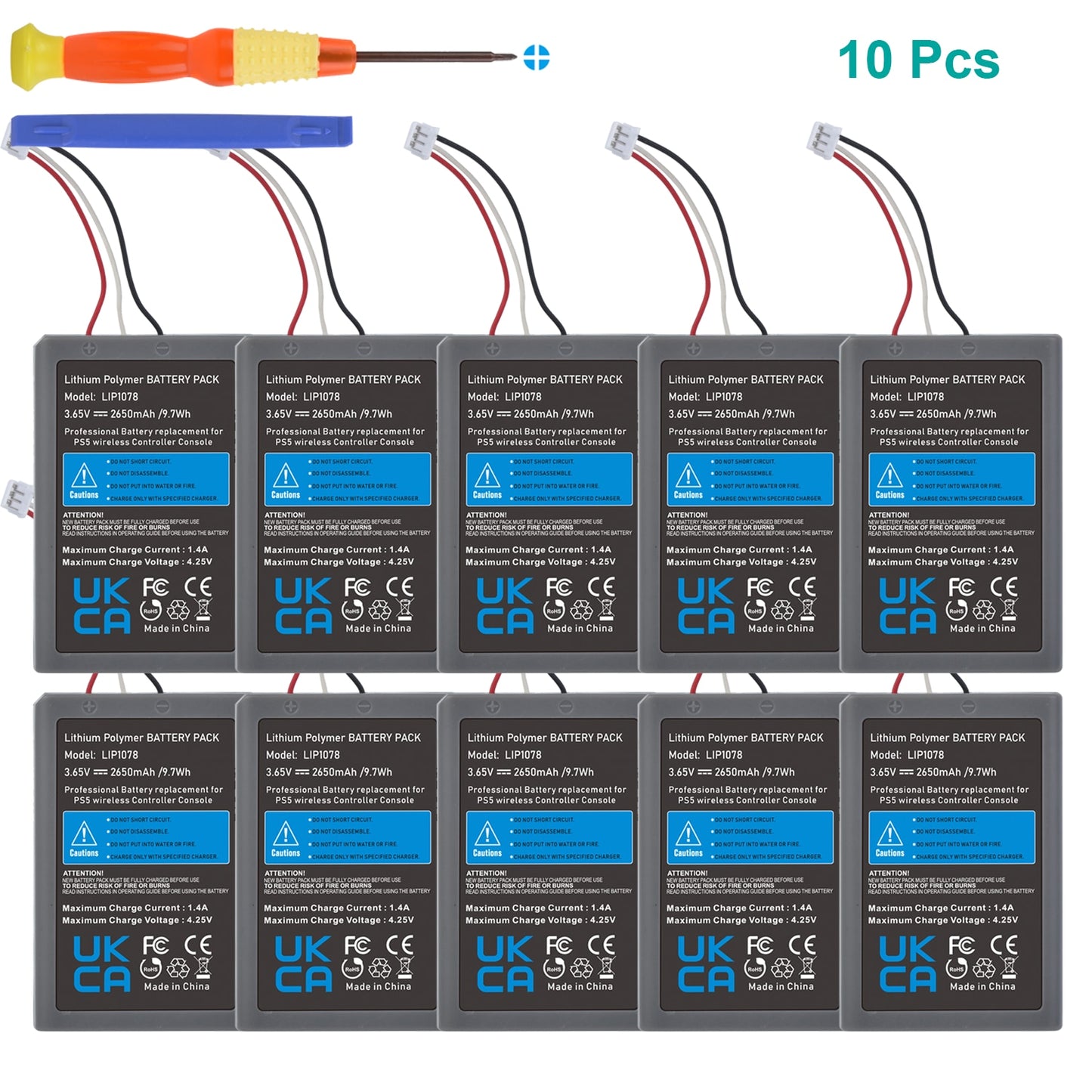 Batería para Mando PS5 Dualsense CFI-ZCT1W CFI-ZCT1J (Compatible)