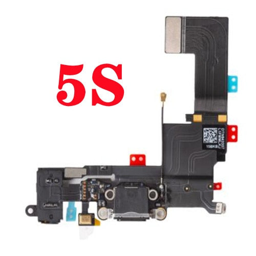 Flex de Carga para IPhone 5 5S 5C SE 6 6S 7 8 Plus X XS XR Max-1PCS