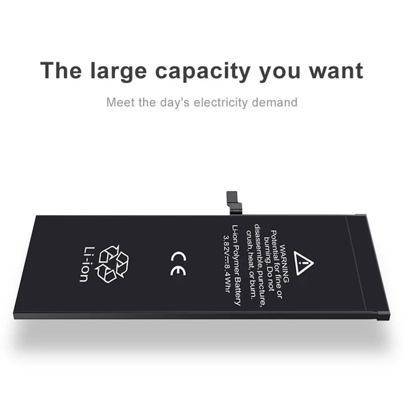 Baterías Compatibles para iPhone ALTA CALIDAD con accesorios (modelos actuales)