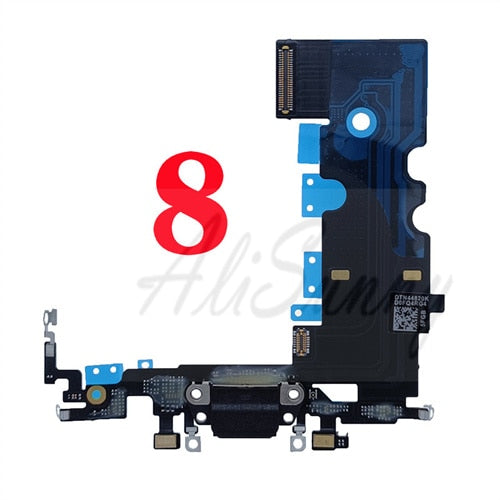 Flex de Carga para IPhone 5 5S 5C SE 6 6S 7 8 Plus X XS XR Max-1PCS