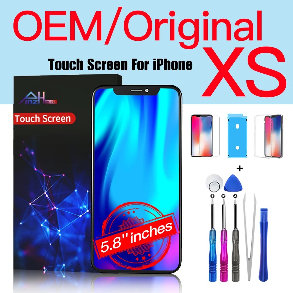 Pantalla Compatible de Alta Calidad para iPhone+Herramientas X XS XR MAX 11 12 13 Pro Max