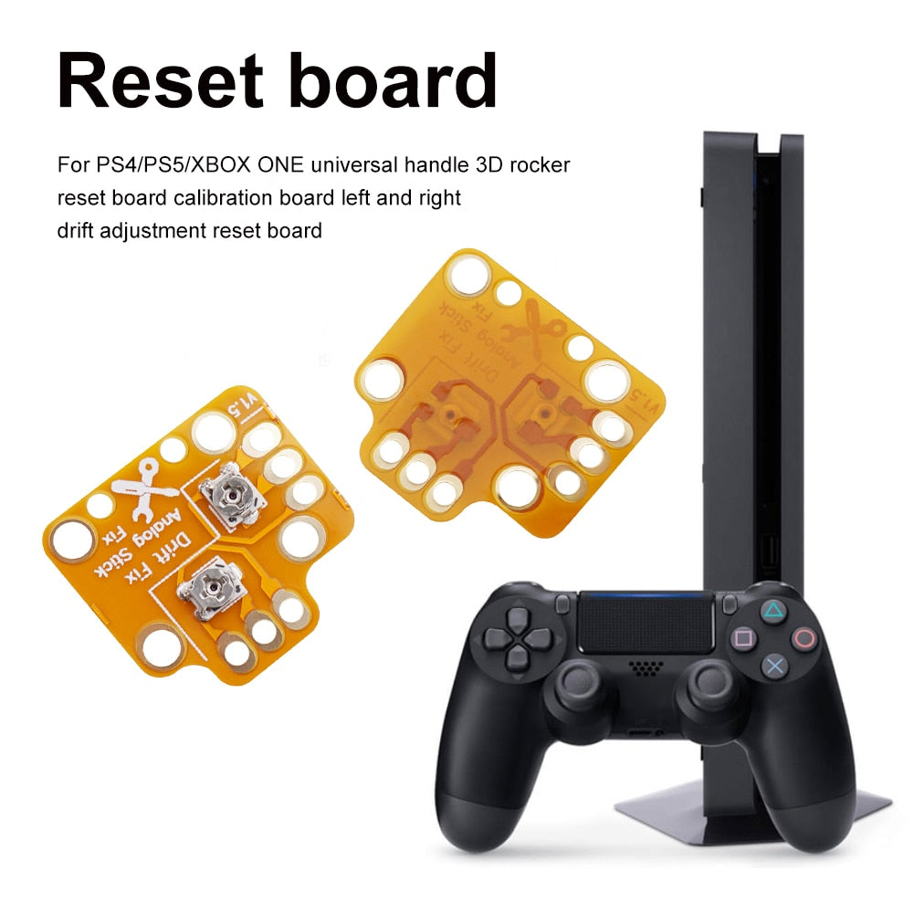 Circuito de Calibración Universal para Eliminar Fallo Drift en Mandos: PS4,PS5,XBOX ONE,ONE ELITE,ONE X,SERIES S/X, Drift Fix Joystick Drift Repair
