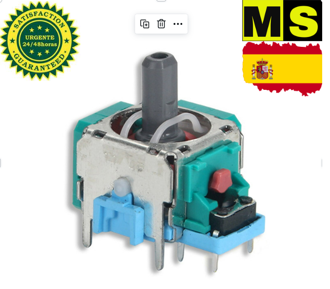 2Pcs Joystick (Envíos Express a España) para Mando PS4, Xbox One y Series S/X Elimina Drift o Deriva