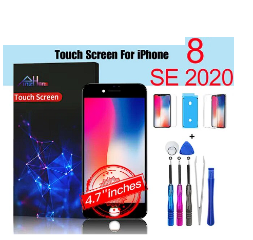 Pantalla Compatible de Alta Calidad para iPhone+Herramientas y Protector