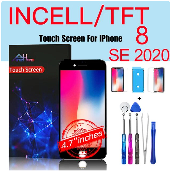Pantalla Compatible de Alta Calidad para iPhone+Herramientas y Protector