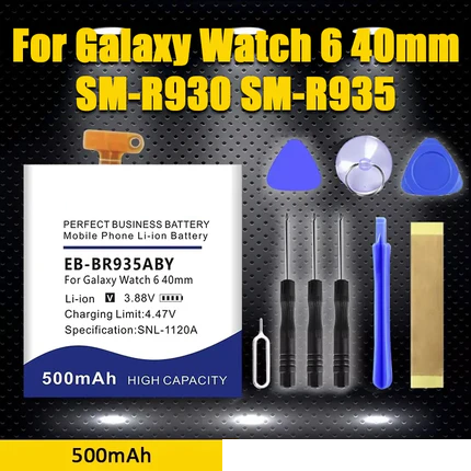 Baterías de Alta Capacidad para Relojes Galaxy Watch (con Herramientas)