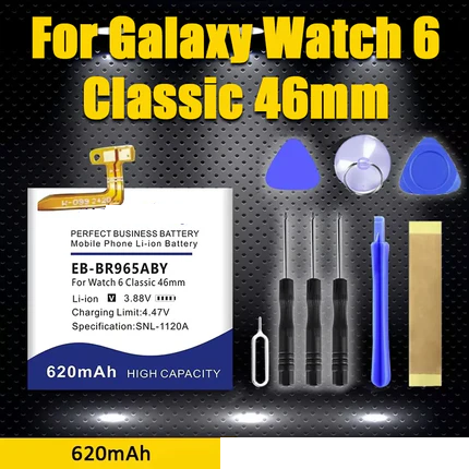 Baterías de Alta Capacidad para Relojes Galaxy Watch (con Herramientas)