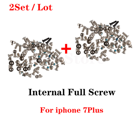 2 Set con todos los tornillos de iPhone desde iPhone 7 al 12 Pro Max