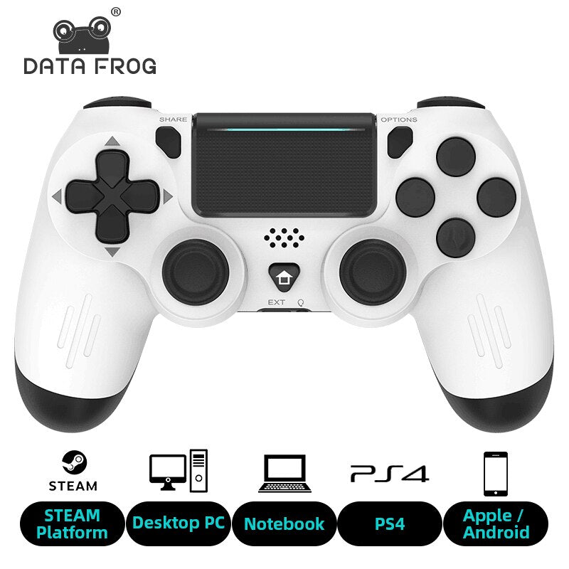 Mando Compatible para Consola Sony PS4-PC-Moviles Inalámbrico Wireless y de Cable
