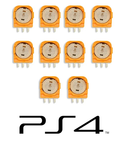 10 Pcs Potenciómetros para Eliminar Fallo Drift en mando PS5-PS4-Xbox One-Elite-Series S/X