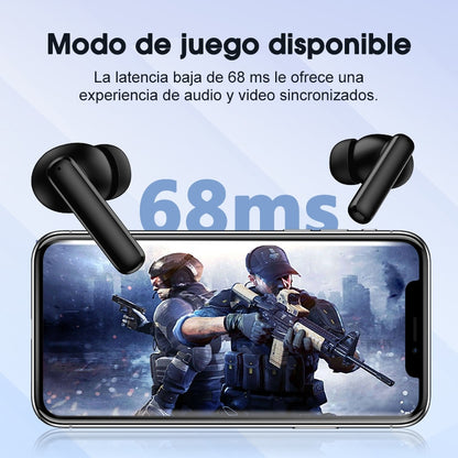 Auriculares QCY T13 ANC 4 micrófonos inalámbricos bluetooth 5.1