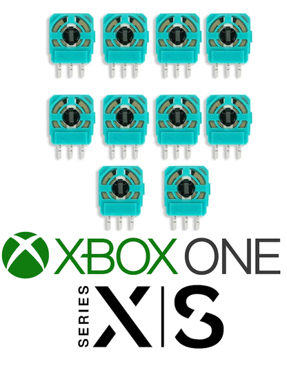 10 Pcs Potenciómetros para Eliminar Fallo Drift en mando PS5-PS4-Xbox One-Elite-Series S/X