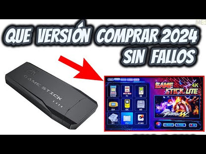 Consola con 9 Emuladores Gaming Stick Lite 4K con 2 Mandos y 64GB