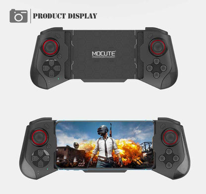 Gamepad Marca (Mocute-060F) para conectar con dispositivos mediante Bluetooth PUBG Controller Game Pad For Cellphone IOS Android Wireless Retroarch