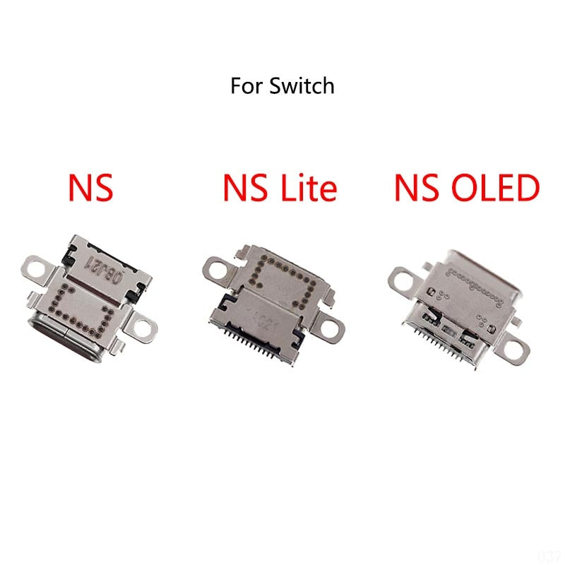 Conector de Carga Tipo C para Nintendo Switch, Lite y OLED