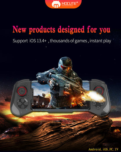 Gamepad Marca (Mocute-060F) para conectar con dispositivos mediante Bluetooth PUBG Controller Game Pad For Cellphone IOS Android Wireless Retroarch